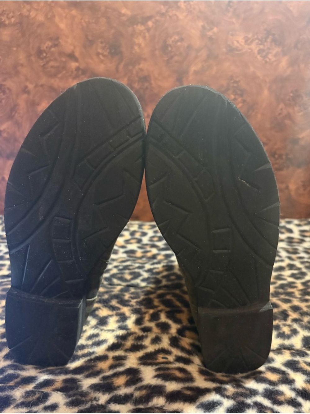 OTBT Olive Green Suede Zip Up with Buckles Mid-calf Size 6 M (Moto Boot) - Picture 5 of 6